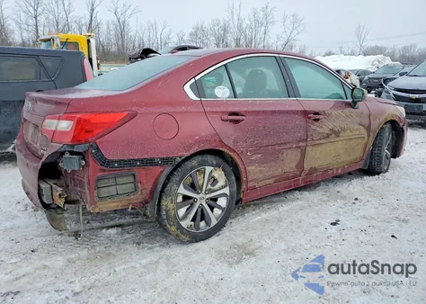 2015 Subaru Legacy 2.5I Limited из США, поврежденный, VIN 4S3BNAN6XF3066785